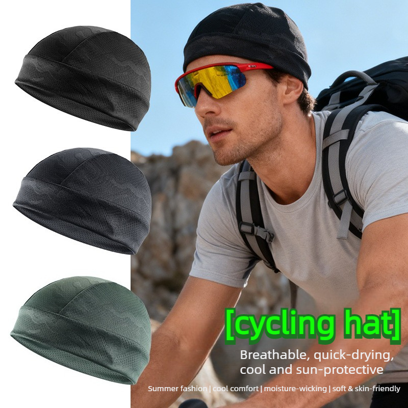 Summer Ice Silk Skull Cap, Thi - Skull Cap Helmet Liner review and price