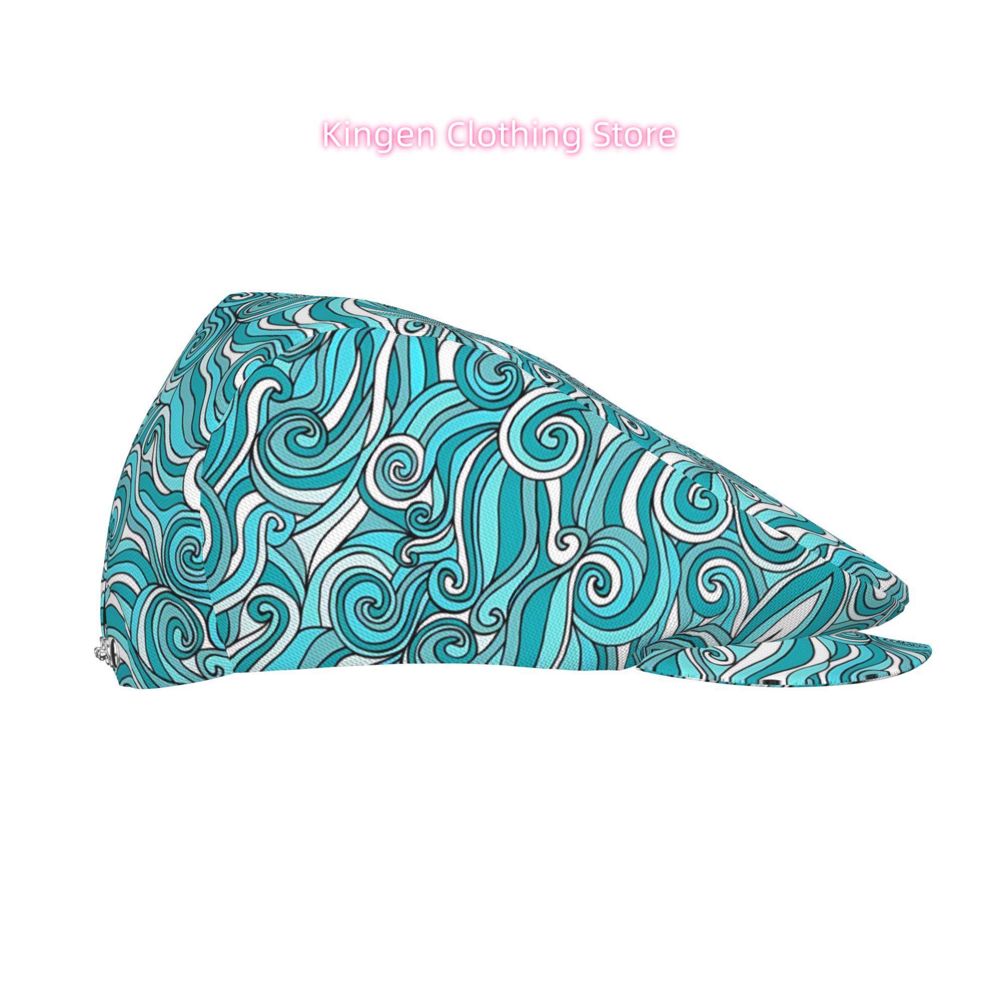 1pc Turquoise Blue & White Oce - Newsboy Cap Ivy review and price