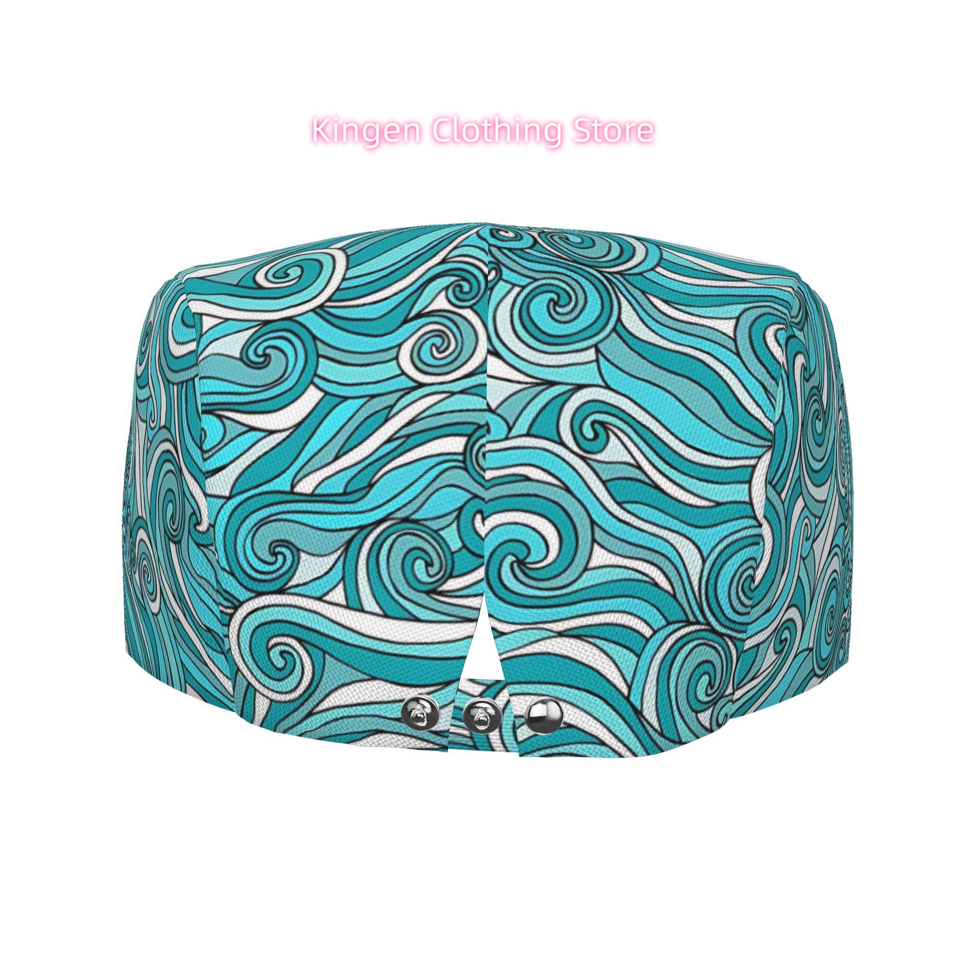 1pc Turquoise Blue & White Oce - Newsboy Cap Ivy review and price