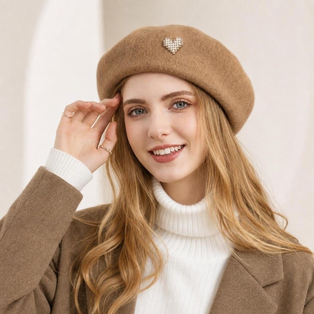 Fashion Warm Winter Wool Beret - Beret French Wool review and price