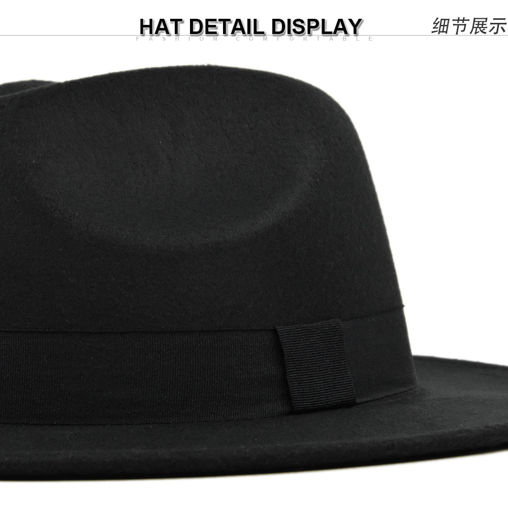New Vintage Fedora Men Wool Wi - Fedora Hat Wool review and price