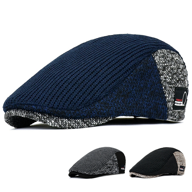Men Newsboy Hats Thick Autumn  - Dad Hat Cotton review and price