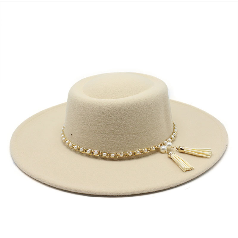 British Style Fashionable And  - Fedora Hat Wool review and price