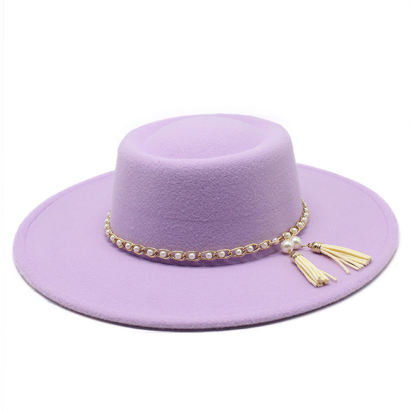 British Style Fashionable And  - Fedora Hat Wool review and price